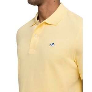 Southern Tide Skipjack Polo XL Yellow Heritage Preppy Coastal Casual Shirt